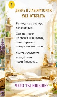 Дверь в лабораторию уже открыта