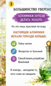 Алхимики искали больше, чем золото